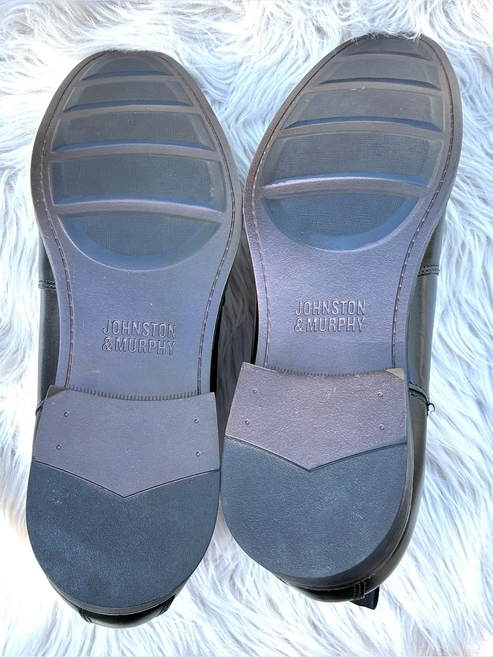 Johnston & Murphy Mens Lewis Black Leather Chelsea Boots Sz 13